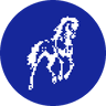 Pixel-art mark for Living.